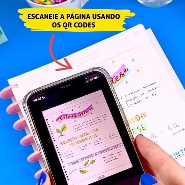 Imagem de Caderno Tilidisco Connect Hide 160 Folhas Tilibra