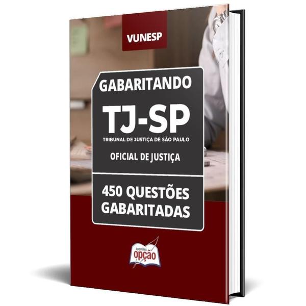 Imagem de Caderno Tj Sp 2024 - Oficial Justiça - Questões Gabaritadas