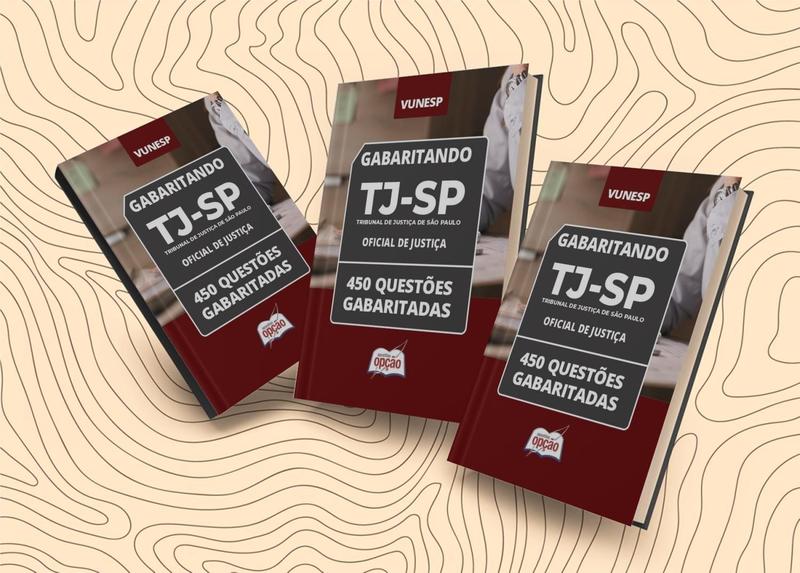Caderno Tj Sp 2024 - Oficial Justiça - Questões Gabaritadas - Apostilas Opção Imagem de Caderno Tj Sp 2024 - Oficial Justiça - Questões Gabaritadas