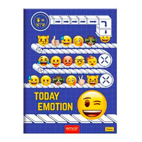 Imagem de Caderno Today Emotion Emoji 96 Folhas Brochura - Foroni