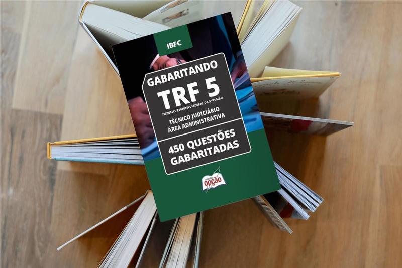 Imagem de Caderno Trf-5 Técnico Judiciário Área Administrativa