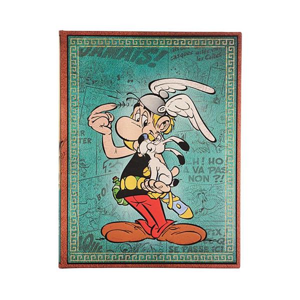 Imagem de Caderno Ultra Paperblanks Asterix, o Gaulês Pautado 144 Páginas