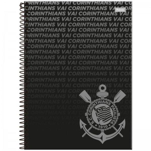 Imagem de Caderno Univ. 1 Matéria 80 Folhas Corinthians Capa 5 Foroni