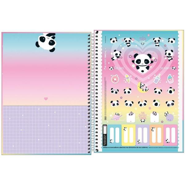 Imagem de Caderno Univ. 10 Mat. 160Fls Lovely Friend Capa 3 - Tilibra