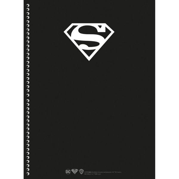 Imagem de Caderno Univ. 10 Mat. 160Fls Superman Capa 1 - São Domingos