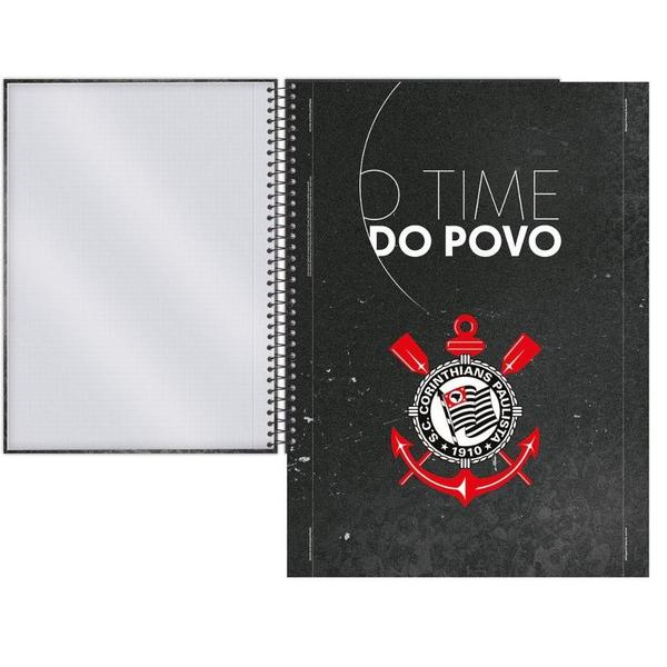 Imagem de Caderno Univ. 10 Matérias 160 Folhas Corinthians Capa 7 - Foroni