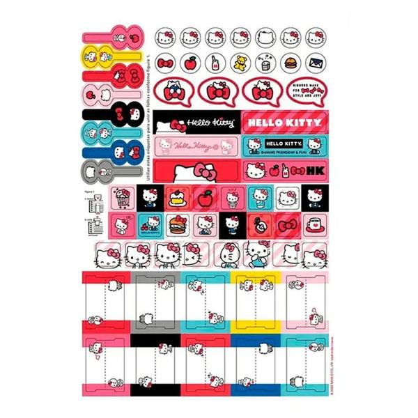 Imagem de Caderno Univ. 160 fls 10 Mat. Hello Kitty Capa 2 - Jandaia