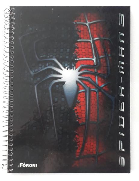 Imagem de Caderno Univ. 1x1 Capa Dura Foroni 96 Folhas homem Aranha 3