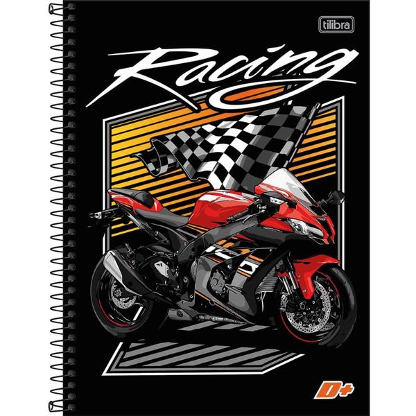 Imagem de Caderno Univ Moto 1 Matéria D+ Capa Dura 96fls 2024 Tilibra