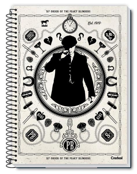 Imagem de Caderno Universitário 1 Matéria 80 Folhas Peaky Blinders Credeal - LC