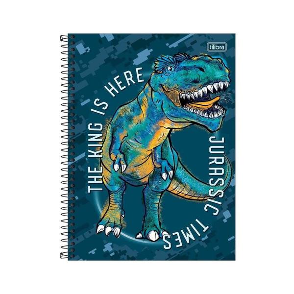 Imagem de Caderno Universitário 1 Matéria 80F Raptor Tilibra T-Rex