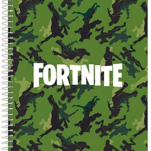 Imagem de Caderno Universitario 1 Materia 96 Folhas Fortnite 3 Foroni