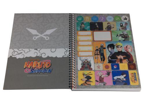 Imagem de Caderno Universitário 1 Matéria São Domingos Naruto Preto