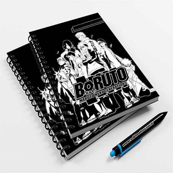 Imagem de Caderno Universitário 10 Mat Boruto Mod03 - Coloque seu Nome