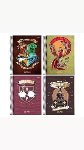 Imagem de Caderno Universitário 10 Materias Harry Potter 200fls Sortido - Jandaia