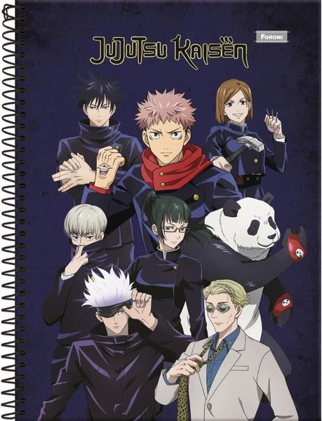 Imagem de Caderno Universitario 10 Materias Jujutsu Kaisen