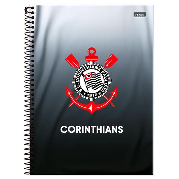 Imagem de Caderno Universitário 1x1 80 Fls C.D. Foroni - Corinthians 11