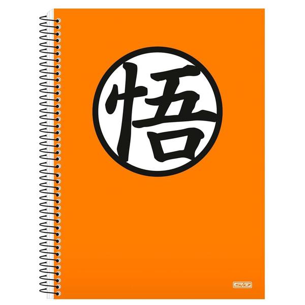 Imagem de Caderno Universitário 1x1 80 fls C.D. São D. - Dragon Ball 2