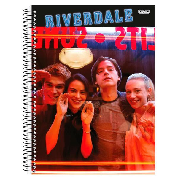 Imagem de Caderno Universitário 1x1 80 fls C.D. São D. - Riverdale 2