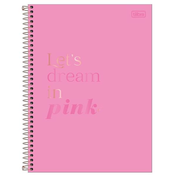 Imagem de Caderno Universitário 1x1 80 Fls C.D. Tilibra - Pink Love 7