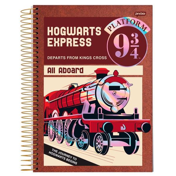 Imagem de Caderno Universitário 1x1 96 Fls C.D. Jandaia - Harry Potter 32