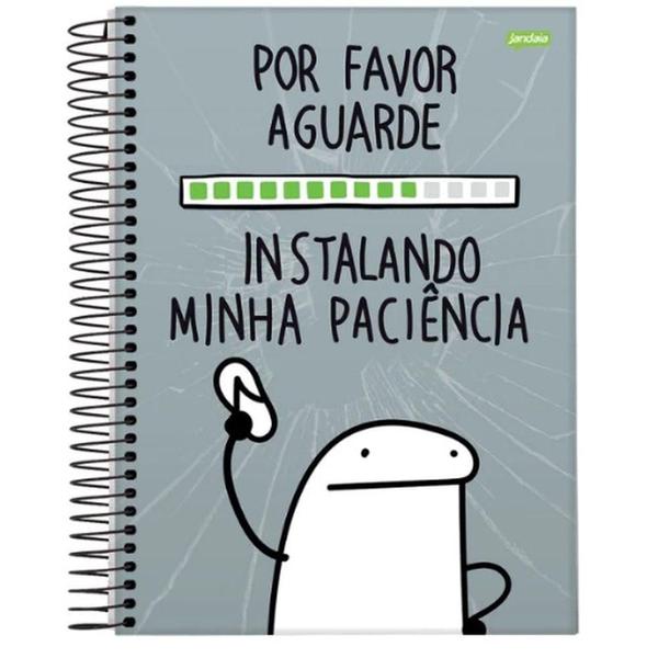 Imagem de Caderno Universitário 80 Folhas Flork Capa 2 - Jandaia