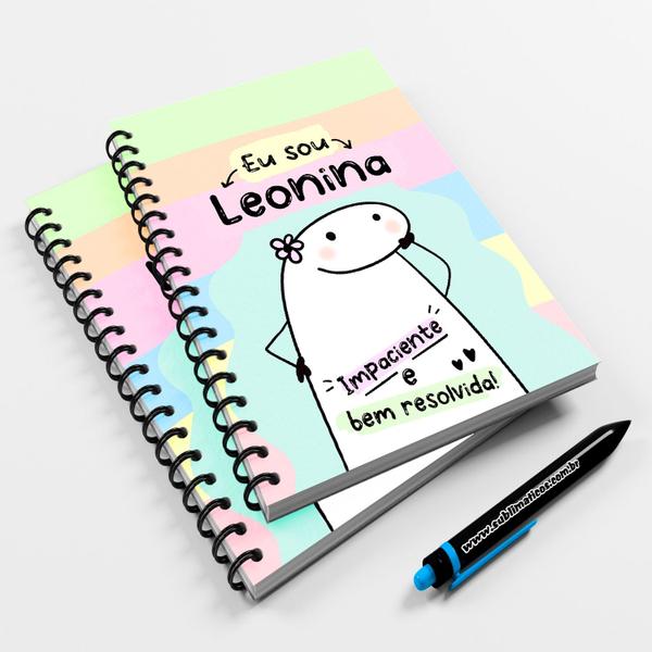 Caderno Universitário 96fls Meme Flork Signo Leonina - Premium Imagem de Caderno Universitário 96fls Meme Flork Signo Leonina