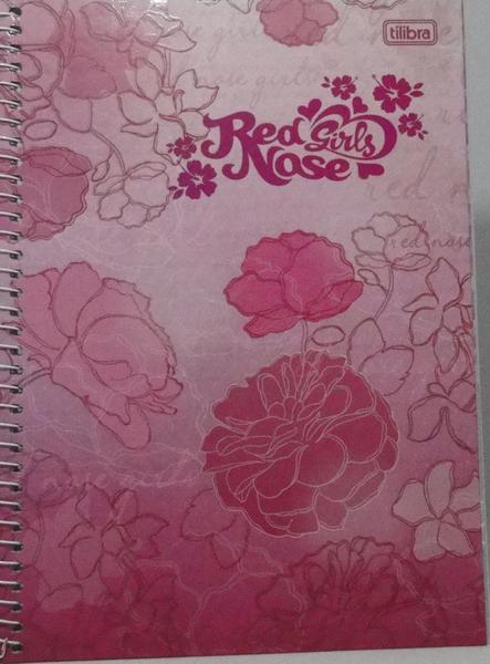 Imagem de Caderno Universitário Capa Dura 1 Matéria 96 folhas Red Nose Girls Tilibra (SKU4532)