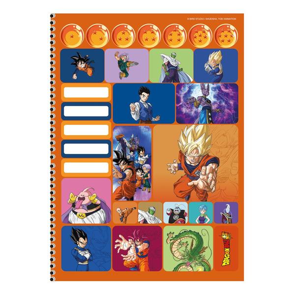 Imagem de Caderno Universitário Capa Dura Dragon Ball 1 Matéria Sd