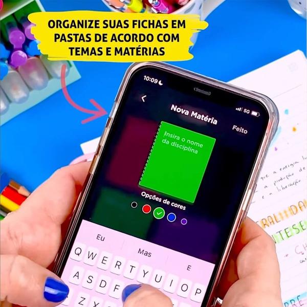 Imagem de Caderno Universitário Capa Dura Luluca Connect 10 Matérias Tilibra