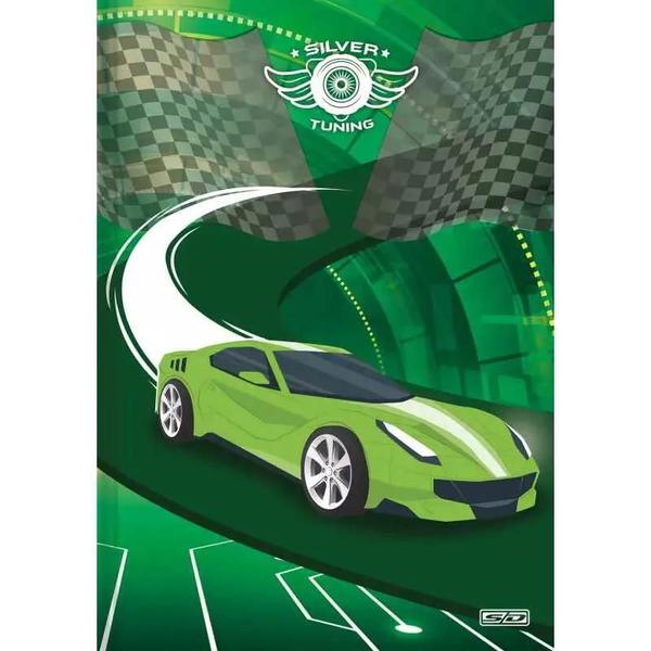 Imagem de Caderno Universitário CD Brochura 80fls Silver Tuning SD