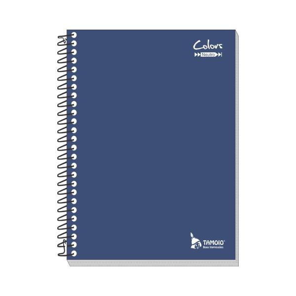 Imagem de Caderno Universitário Espiral 10 Mat. 200fls Colors Azul