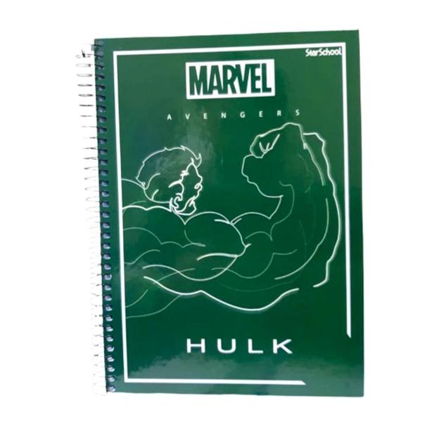 Imagem de Caderno Universitário Espiral Avengers 10 Matérias - Jandaia