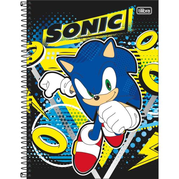 Imagem de Caderno Universitario Espiral Foroni 96 fls Sonic