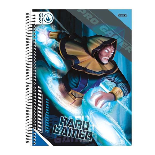 Imagem de Caderno Universitário Grande Capa Dura 01 Matéria 80 Folhas SD Hard Gamer - SÃO DOMINGOS