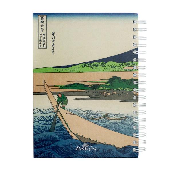 Imagem de Caderno Universitário - Hokusai (Baía de Tago)