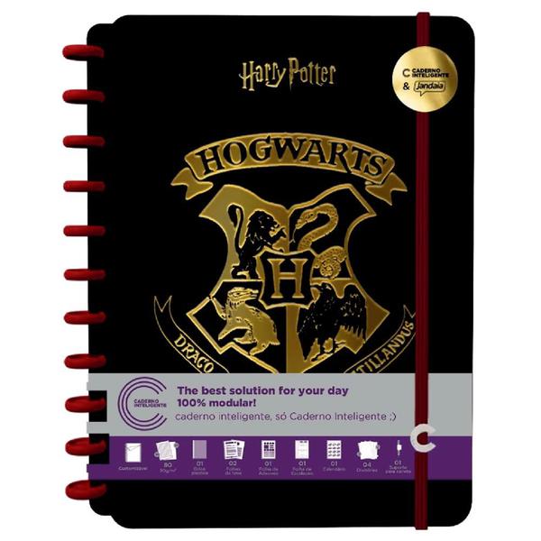 Imagem de Caderno Universitário Inteligente 1x1 80 Fls Jandaia - Harry Potter 1