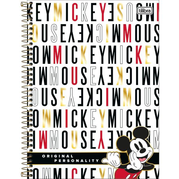 Imagem de Caderno Universitário Mickey 1 Matéria - TILIBRA