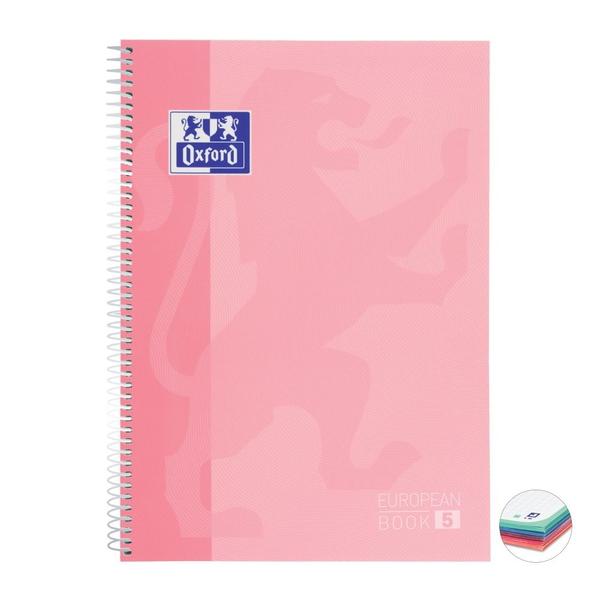 Imagem de Caderno Universitario Oxford Touch CD 5 Materias 120 Fls Rosa Pastel