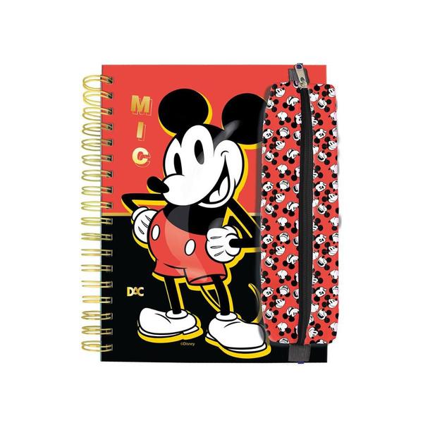 Imagem de Caderno Universitario Smart + Estojo Mickey - Dac