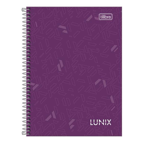 Imagem de Caderno Universitário Tilibra Capa Dura Lunix 1 Matéria 80 Folhas - Item Sortido