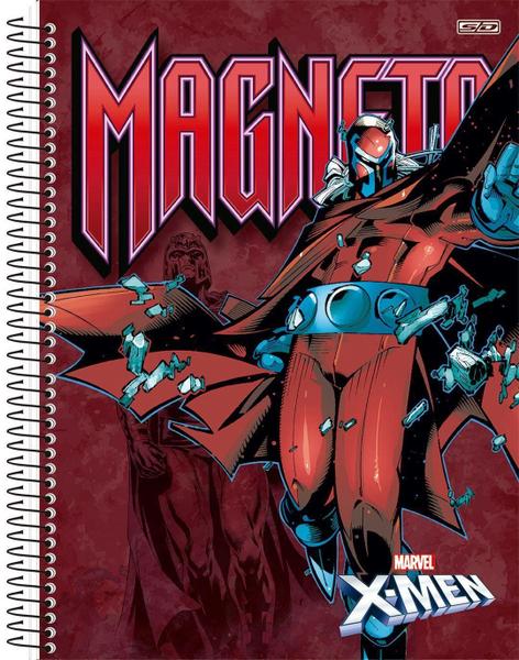 Imagem de Caderno Universitário X-Men 10 Matérias Capa Dura Escolar