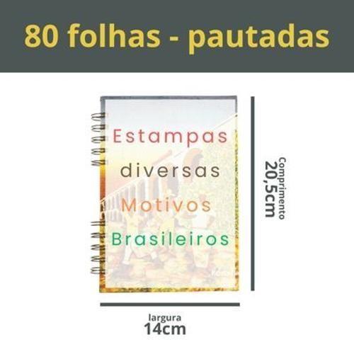 Imagem de Caderno Wire-O 14 X 20,5 Cm Batik Mendes Em Diversas