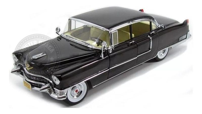 Imagem de Cadillac Fleetwood Series 60 1955 Godfather Greenlight 1/18