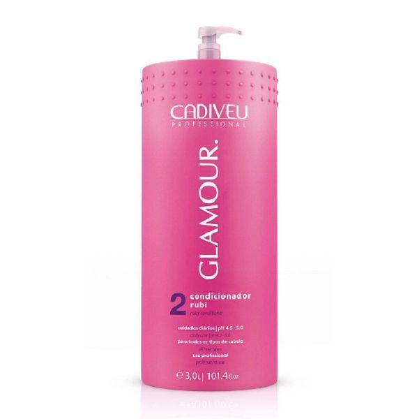 Imagem de Cadiveu Glamour Rubi Shampoo+Condicionador 3L