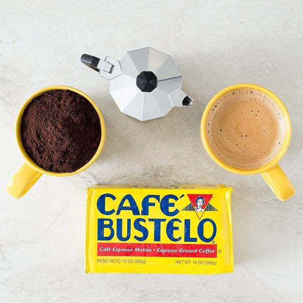 Imagem de Caf Bustelo Espresso Ground Moído Torrado Escuro 283G