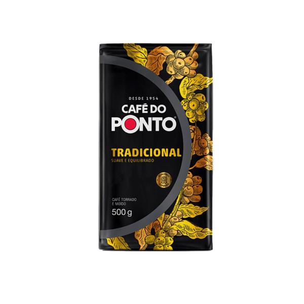 Café À Vácuo Torrado E Moído Tradicional Do Ponto 500g Kit 5 Imagem de Café À Vácuo Torrado E Moído Tradicional Do Ponto 500g Kit 5
