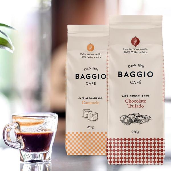 Imagem de Café Aromatizado, Café Em Pó Baggio, 2 Pacotes, 500G