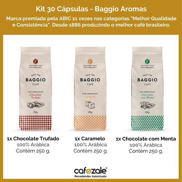 Imagem de Café Aromatizado, Café Em Pó Baggio, 3 Pacotes, 750G