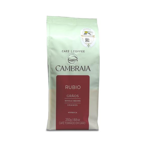 Imagem de Café Cambraia Rubio em grãos 250 g